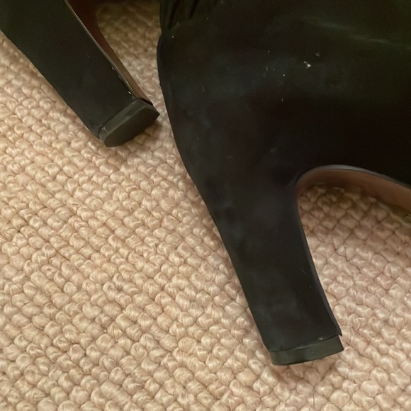Sam Edelman women’s size 6 black suede bootie heels - Picture 7 of 7